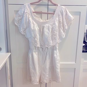 Abercrombie lace romper